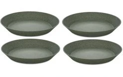 Koziol Assiette De Soupe Et De Pâtes Connect 24 Cm, 4 Pièce/s, Gris - Plaque