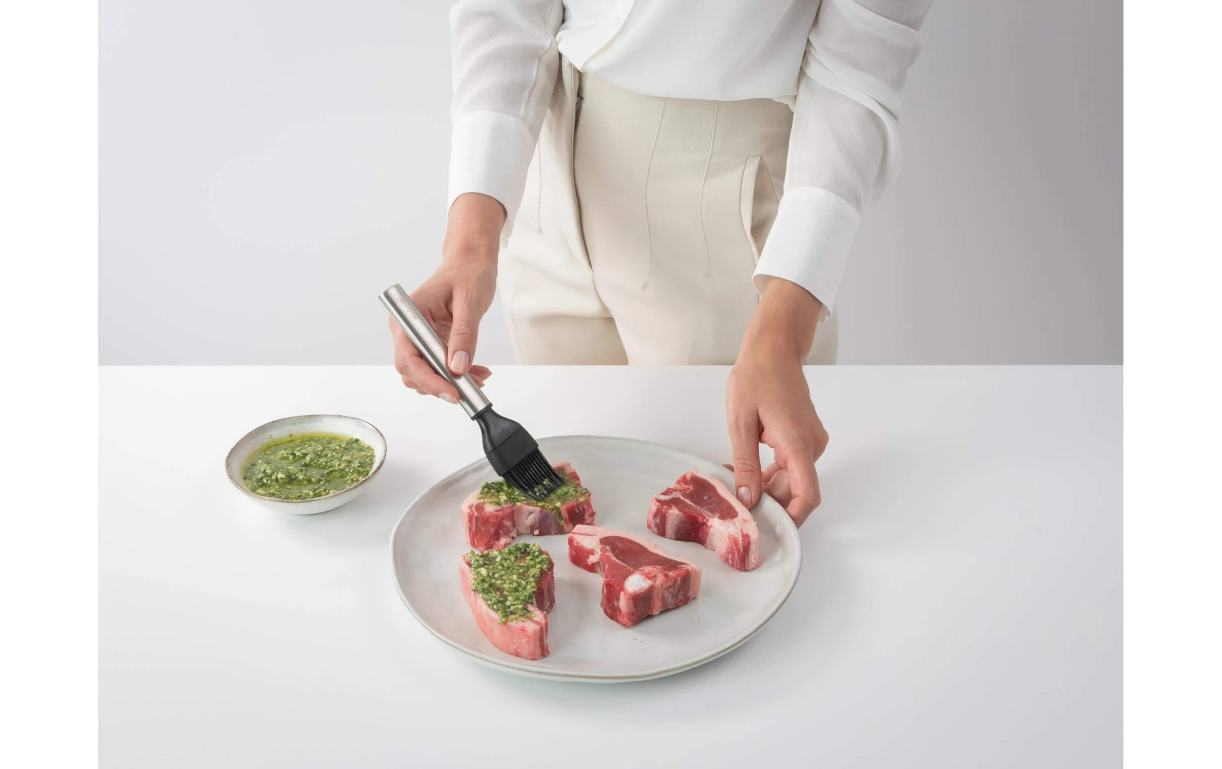 Pinceau à pâtisserie ligne de profil Argenté - Pinceau à pâtisserie Brabantia Pinceau à Pâtisserie Ligne De Profil Argenté - Pinceau à Pâtisserie -Paderno Shop unnamed file 193 scaled