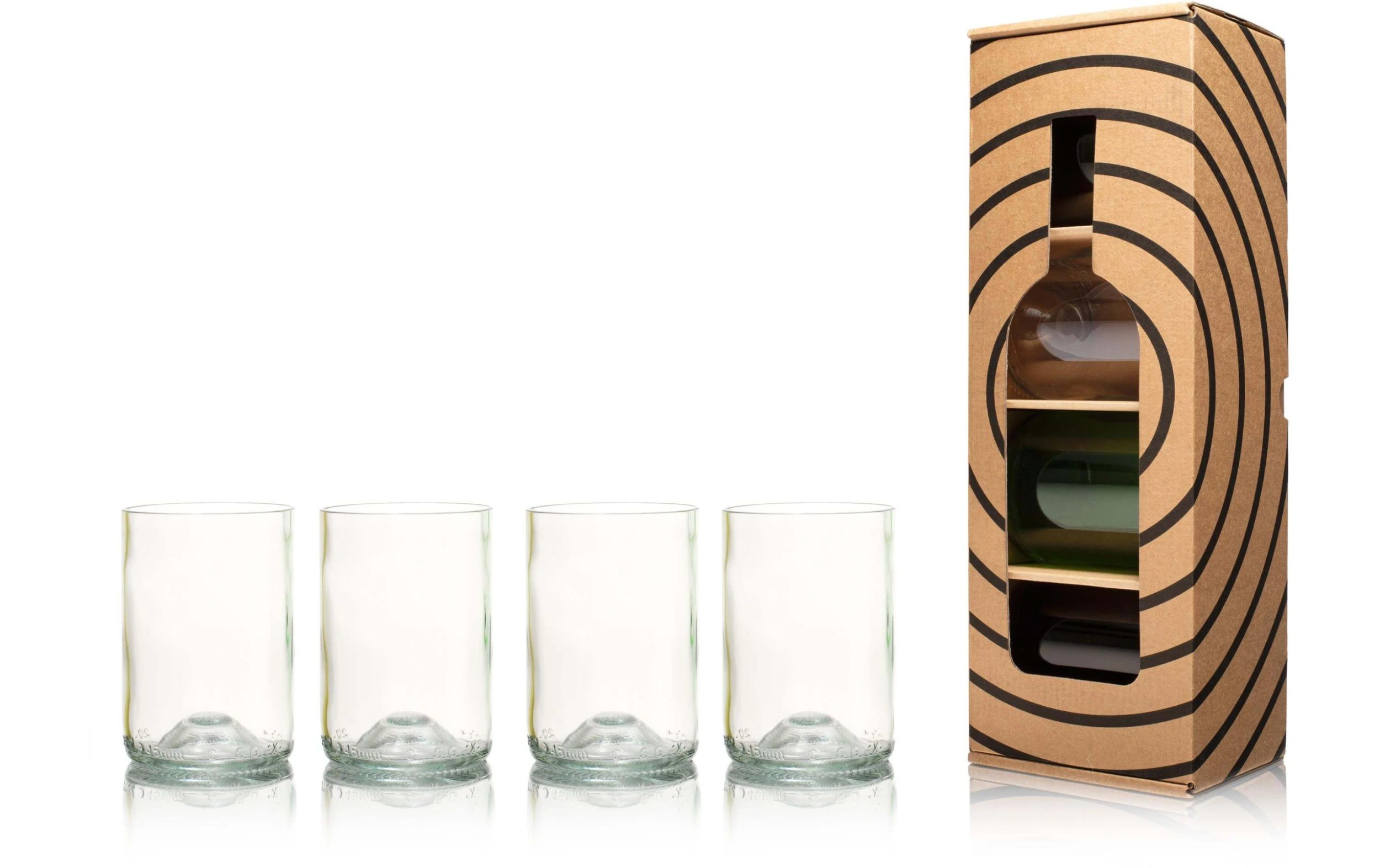 Verre 330 ml, 4 Pièce/s, Transparent - Verres à boire Rebottled Verre 330 Ml, 4 Pièce/s, Transparent - Verres à Boire -Paderno Shop unnamed file 1955 scaled