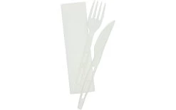 Weita Sets De Couverts Jetables 100 Pièce/s, Blanc - Couverts Jetables