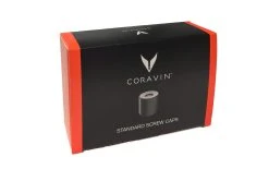 Coravin Bouchon à Vis Pour Bouteilles De Vin 6 Pièce/s, Noir - Verseur De Bouteille