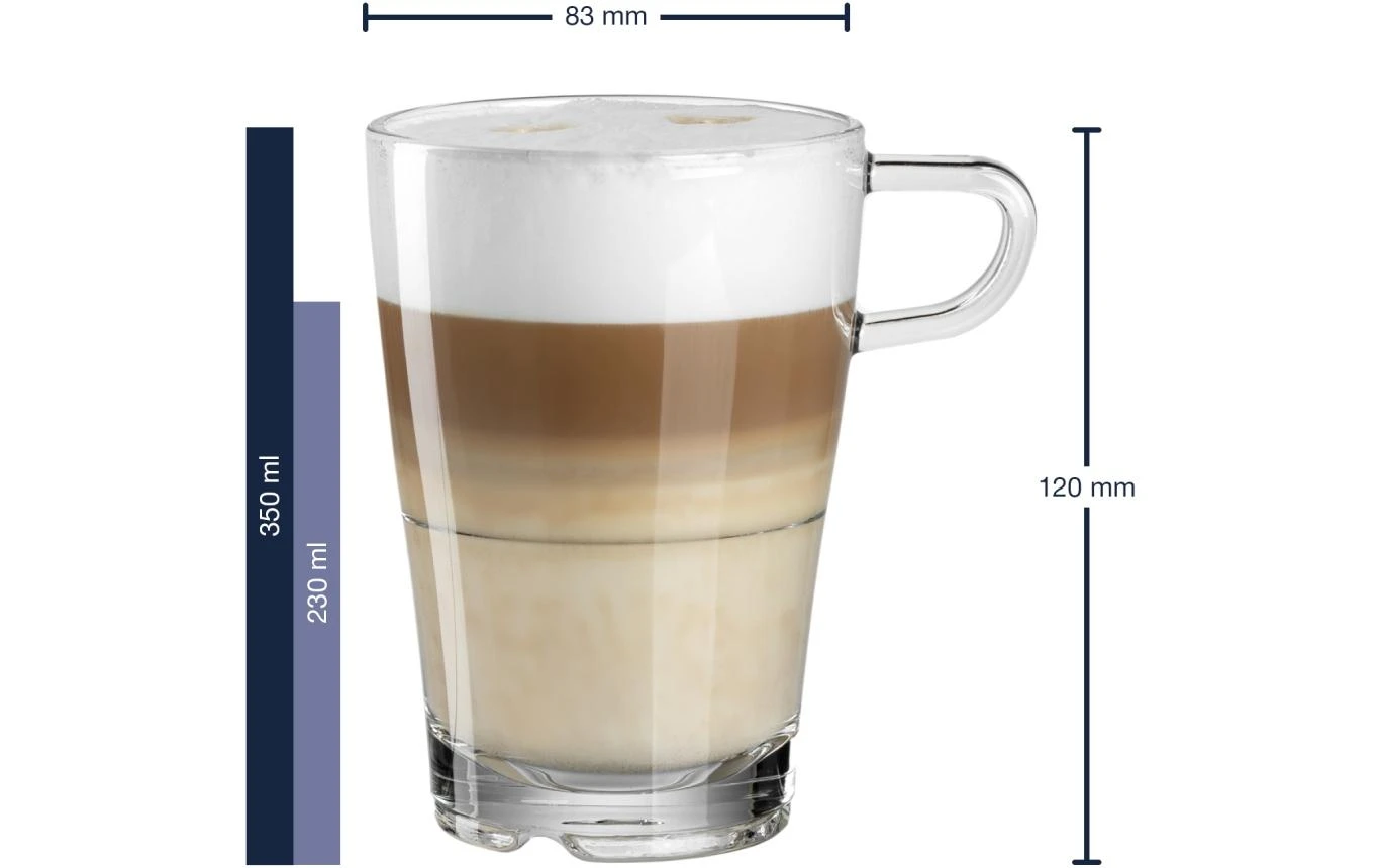 Tasse à latte macchiato Senso 350 ml, 6 Pièce/s, Transparent - Tasse Leonardo Tasse à Latte Macchiato Senso 350 Ml, 6 Pièce/s, Transparent - Tasse -Paderno Shop unnamed file 2076