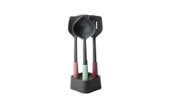 Brabantia Ustensiles De Cuisine Avec Support Tasty+ Noir - Set De Couverts -Paderno Shop unnamed file 2133