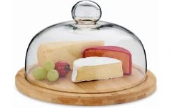 Kela Cloche à Fromage Jonna 0.43 L, Transparent - Distributeur De Nourriture -Paderno Shop unnamed file 2142