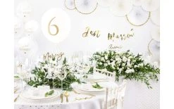 Partydeco Nappe Rond, Ø 280 Cm, Blanc - Nappes De Table -Paderno Shop unnamed file 2145