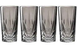 Leonardo Verre à Long Drink Capri 390 Ml, 4 Pièce/s, Gris - Verres à Cocktail