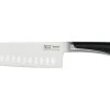 Tefal Couteau Santoku Jamie Oliver 16.5 Cm, Noir - Couteau De Cuisine