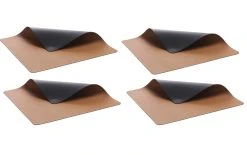 Bitz Set De Table 33 Cm X 46 Cm, 4 Pièces, Brun/Noir - Nappes De Table
