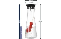 Leonardo Carafe Ciao 1 L, Transparent - Cruche -Paderno Shop unnamed file 2233