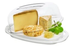 Rotho Cloche à Fromage Fresh 2.3 L, Transparent - Distributeur De Nourriture -Paderno Shop unnamed file 234
