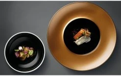 BergHOFF Set D’assiettes Gem Line 2 Pièce/s, Doré/Noir - Plaque 5 BergHOFF Set D’assiettes Gem Line 2 Pièce/s, Doré/Noir - Plaque -Paderno Shop unnamed file 2400