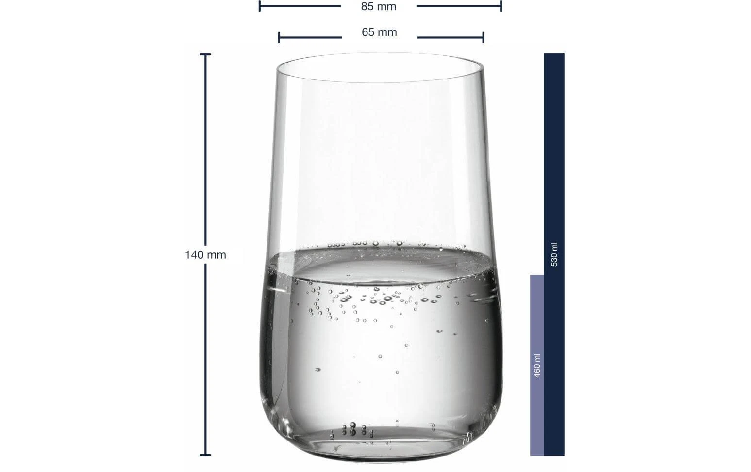 Verre à long drink Brunelli 530 ml, 6 Pièce/s, Transparent - Verres à cocktail Leonardo Verre à Long Drink Brunelli 530 Ml, 6 Pièce/s, Transparent - Verres à Cocktail -Paderno Shop unnamed file 2433