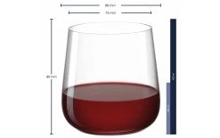 Leonardo Verre à Whisky Brunelli 400 Ml, 6 Pièce/s, Transparent - Verres à Whisky -Paderno Shop unnamed file 2436