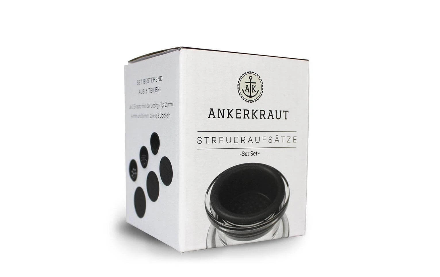 Ankerkraut Verre De Liège Streuaufsatz Ensemble De 3 - Diffuseur 4 Ankerkraut Verre De Liège Streuaufsatz Ensemble De 3 - Diffuseur - Image 2