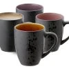 Bitz Tasse à Café 300 Ml, 4 Pièce/s, Beige/Rose/Noir - Tasse -Paderno Shop unnamed file 2498