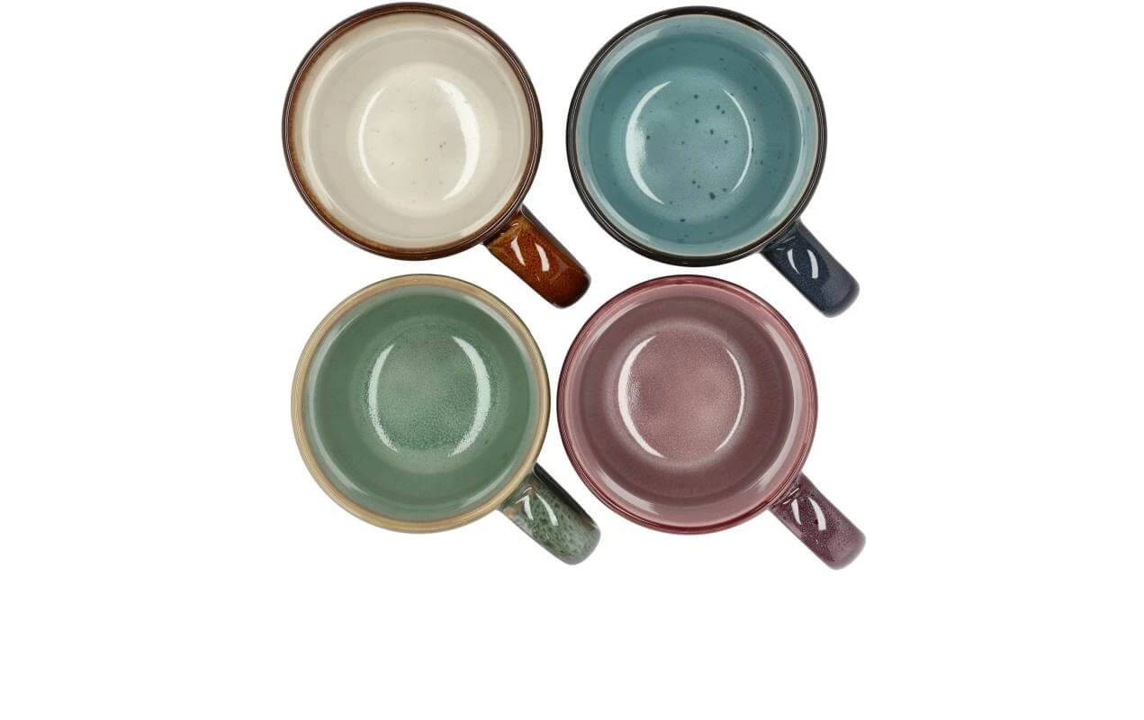 Tasse à café 300 ml, 4 Pièce/s, Multicolore - Tasse Bitz Tasse à Café 300 Ml, 4 Pièce/s, Multicolore - Tasse -Paderno Shop unnamed file 2519