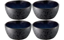 Bitz Coupelle Apéritif 12 Cm, 4 Pièce/s, Noir/Bleu Foncé - Bol