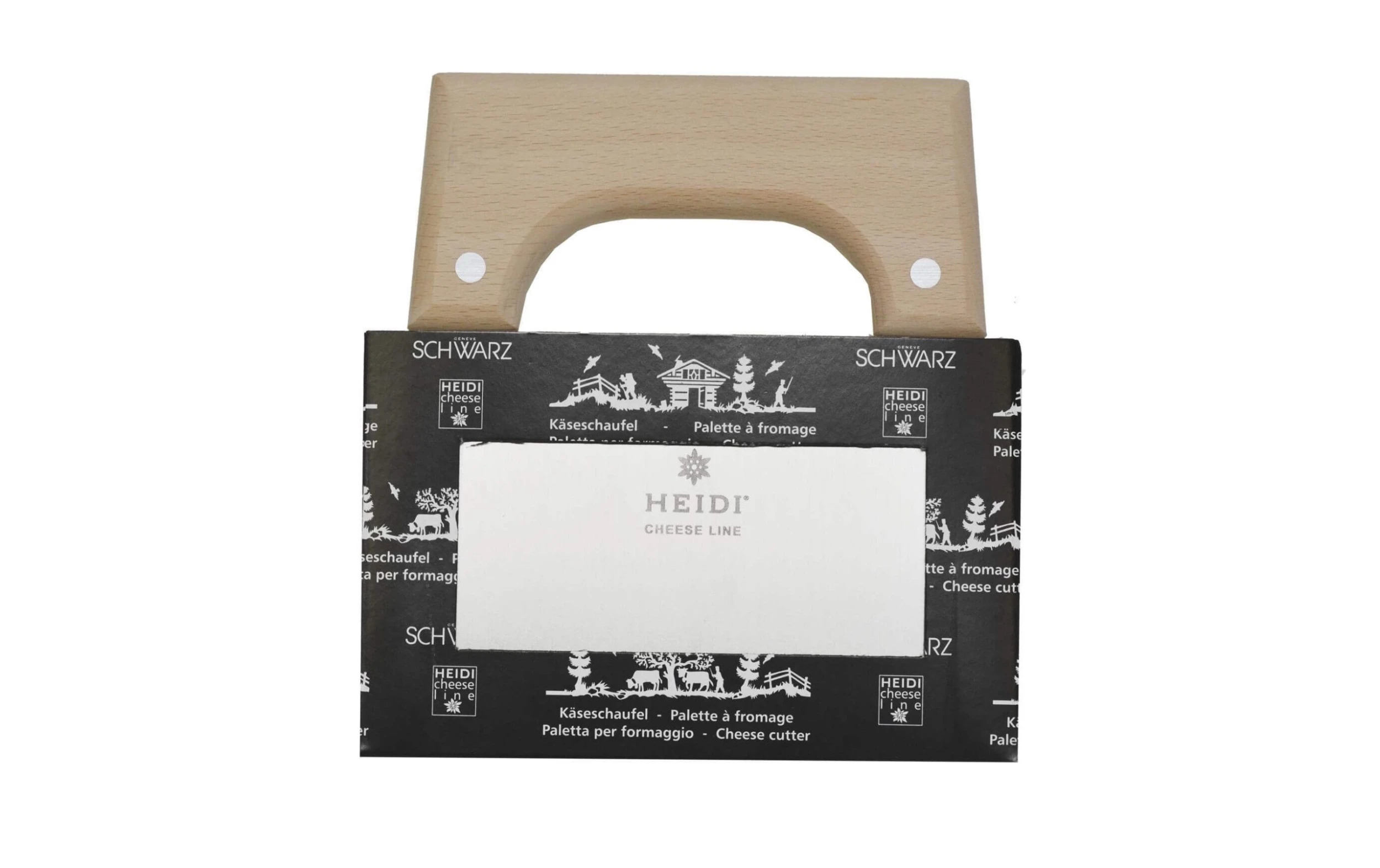 Heidi Cheese Line Couteau à Fromage Pro Natur Argent / Marron - Couteau De Cuisine 4 Heidi Cheese Line Couteau à Fromage Pro Natur Argent / Marron - Couteau De Cuisine - Image 2