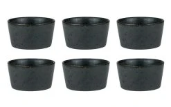 Bitz Forme De Ramequin 9 Cm, 6 Pièce/s, Noir - Bol