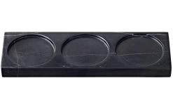 Crush Grind Socles Pour Moulin à épices Marble Noir - Sous-verre