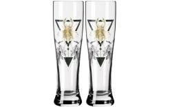 Ritzenhoff Verre à Bière Brauchzeit No. 3 - Ramona Rosenkranz 646 Ml, 2 Pcs - Verres à Bière