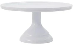 A Little Lovely Company Plateau à Gâteau ø 23.5 Cm, Blanc - Etagere & Stand à Gâteaux