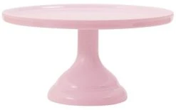 A Little Lovely Company Plateau à Gâteau ø 23.5 Cm, Rose - Etagere & Stand à Gâteaux