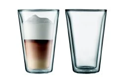 BODUM Gobelet Isotherme Canteen 400 Ml, 2 Pièce/s, Transparent - Tasse
