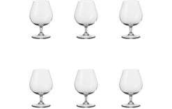 Leonardo Verre à Cognac Ciao 400 Ml, 6 Pièce/s, Transparent - Verres à Cognac & Brandy