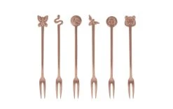 Sambonet Jeux De Fourchettes Party 6-parties, Cuivre - Set De Couverts