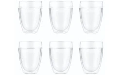 BODUM Gobelet Isotherme Pavina Outdoor 350 Ml, 6 Pièce/s, Transparent - Tasse