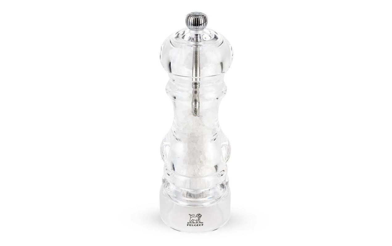 Peugeot Moulin à Sel Nancy 18 Cm, Transparent - Moulin à épices 3 Peugeot Moulin à Sel Nancy 18 Cm, Transparent - Moulin à épices