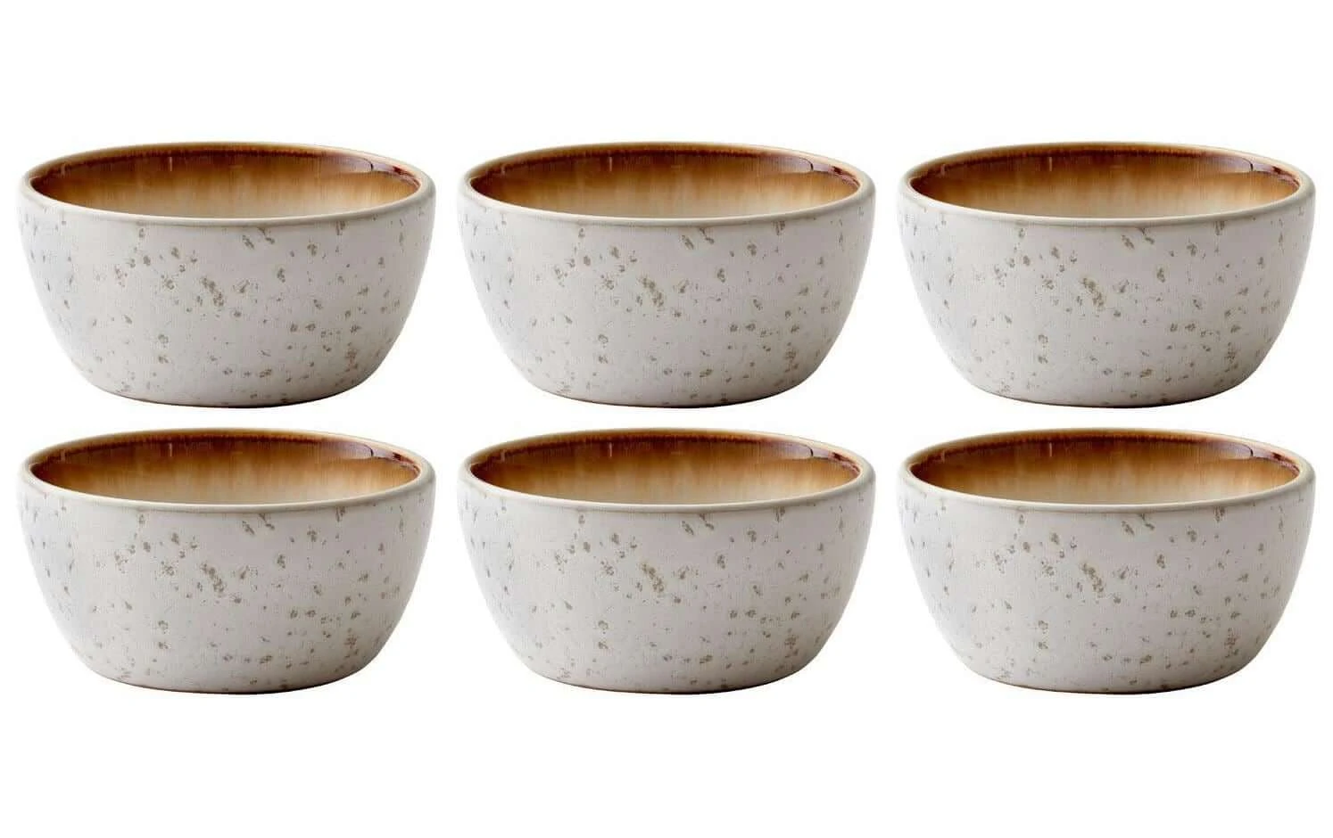 Bitz Coupelle Apéritif 10 Cm, 6 Pièce/s, Gris/Crème - Bol 3 Bitz Coupelle Apéritif 10 Cm, 6 Pièce/s, Gris/Crème - Bol