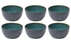 Bitz Coupelle Apéritif 10 Cm, 6 Pièce/s, Noir/vert - Bol