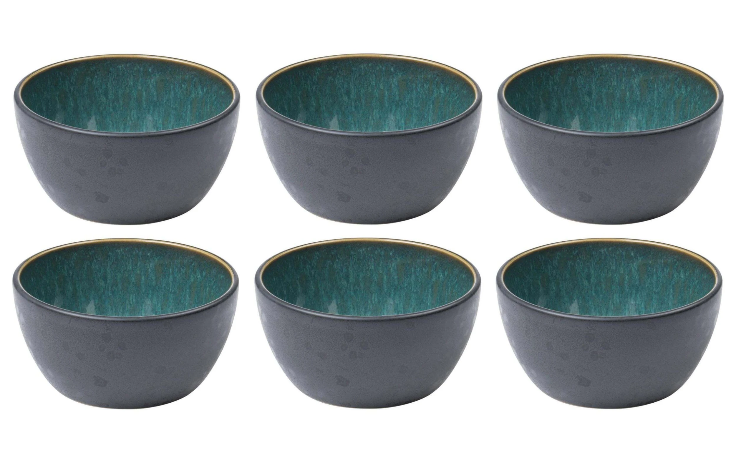 Bitz Coupelle Apéritif 10 Cm, 6 Pièce/s, Noir/vert - Bol 3 Bitz Coupelle Apéritif 10 Cm, 6 Pièce/s, Noir/vert - Bol