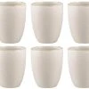 Bitz Gobelet à Café 300 Ml, 6 Pièce/s, Crème - Tasse