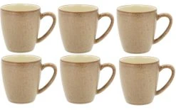 Bitz Tasse à Café 190 Ml, 6 Pièce/s, Wood/Sand - Tasse