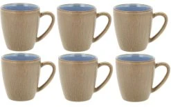 Bitz Tasse à Café 190 Ml, 6 Pièce/s, Wood/Ocean - Tasse