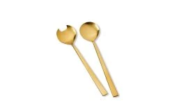 Bitz Couverts à Salade Laiton - Serveurs De Salade