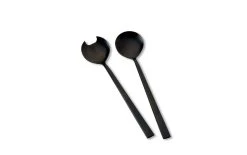 Bitz Couverts à Salade Noir - Serveurs De Salade