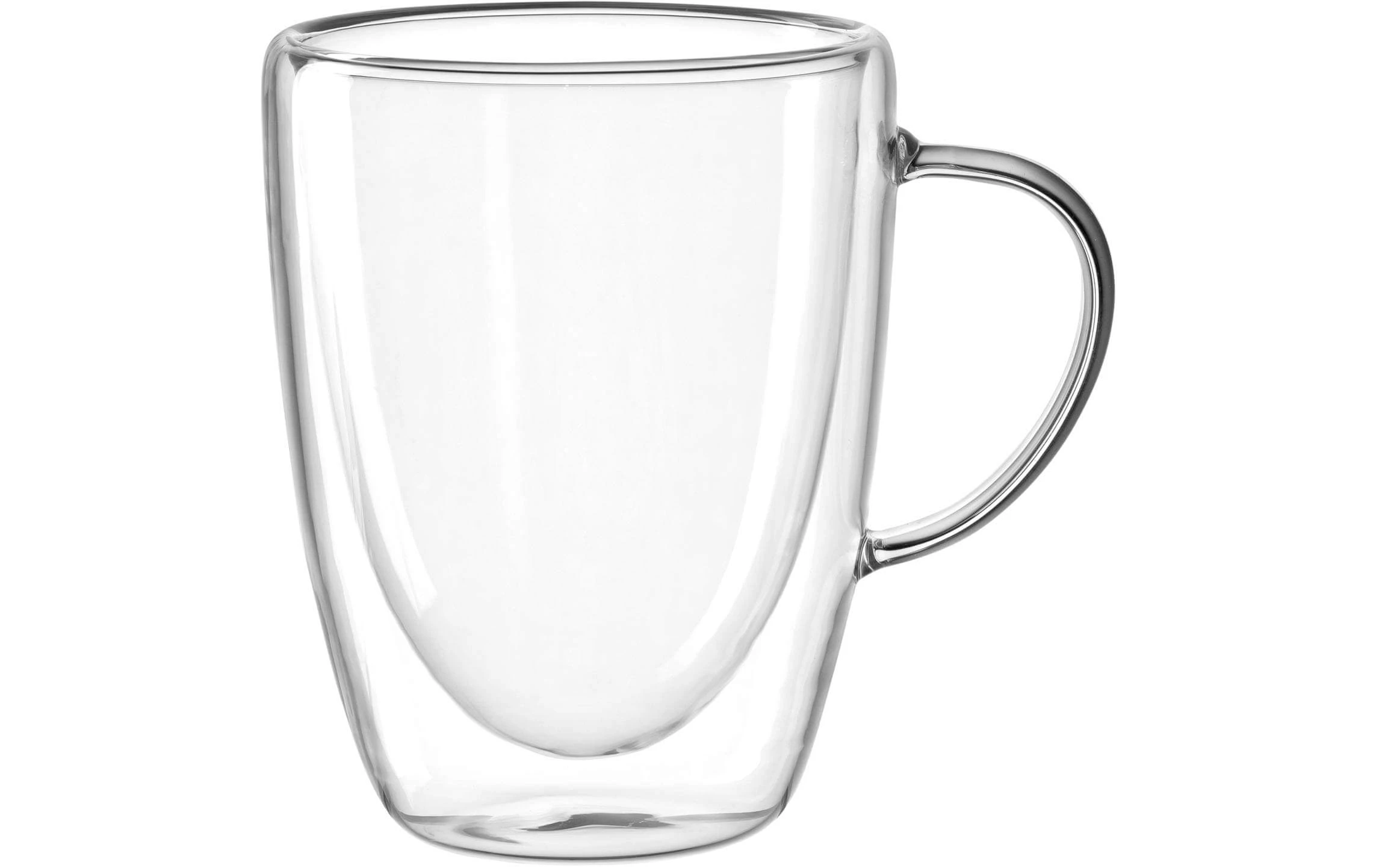 Tasse à café Duo 300 ml, 4 Pièce/s, Transparent - Tasse Leonardo Tasse à Café Duo 300 Ml, 4 Pièce/s, Transparent - Tasse -Paderno Shop unnamed file 2896
