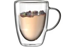 Leonardo Tasse à Café Duo 300 Ml, 4 Pièce/s, Transparent - Tasse 4 Leonardo Tasse à Café Duo 300 Ml, 4 Pièce/s, Transparent - Tasse -Paderno Shop unnamed file 2897
