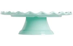 A Little Lovely Company Plateau à Gâteau Arbre ø 27.5 Cm, Menthe - Etagere & Stand à Gâteaux