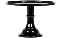 A Little Lovely Company Plateau à Gâteau ø 30 Cm, Noir - Etagere & Stand à Gâteaux