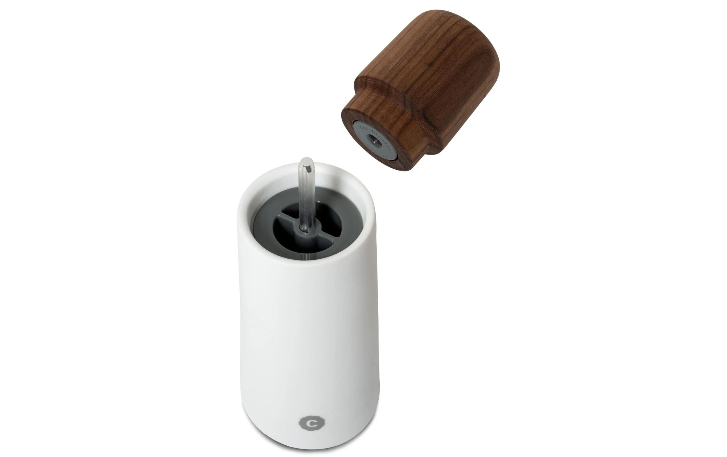 Moulin à épices Stockholm 16.8 cm, Brun clair/Blanc - Moulin à épices Crush Grind Moulin à épices Stockholm 16.8 Cm, Brun Clair/Blanc - Moulin à épices -Paderno Shop unnamed file 2941 scaled