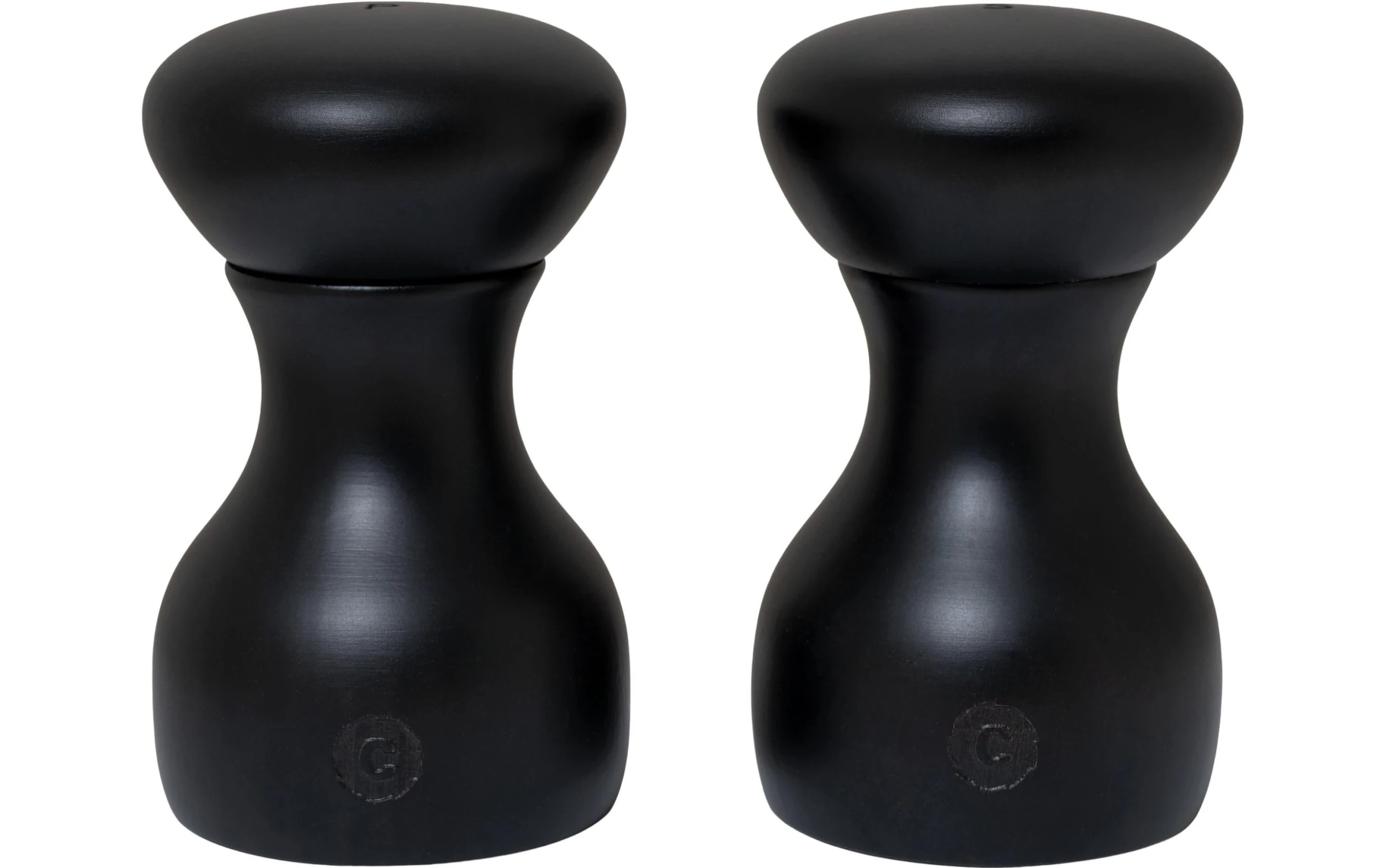 Moulins à sel et à poivre Lyon Lot de 2, 9.6 cm, Noir - Moulin à épices Crush Grind Moulins à Sel Et à Poivre Lyon Lot De 2, 9.6 Cm, Noir - Moulin à épices -Paderno Shop unnamed file 2955 scaled