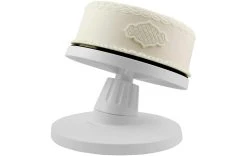 PME Plateau à Gâteau Pivotant 23 X 14 Cm, Blanc - Etagere & Stand à Gâteaux