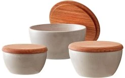 Bitz Coupe 3 Pièce/s, Crème - Bol