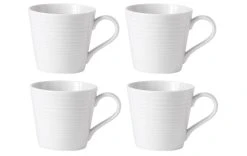 Royal Doulton Tasse à Café Gordon Ramsay Maze Mugset 370 Ml, 4 Pièce/s, Blanc - Tasse