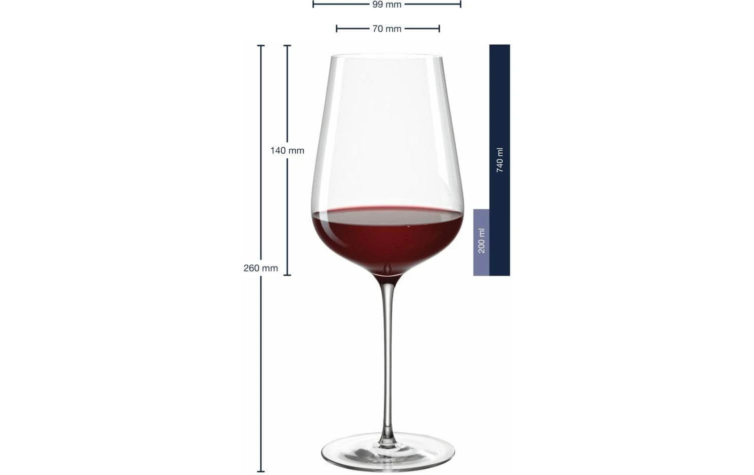 Verre à vin rouge Brunelli 740 ml, 6 Pièce/s, Transparent - Verres à vin Leonardo Verre à Vin Rouge Brunelli 740 Ml, 6 Pièce/s, Transparent - Verres à Vin -Paderno Shop unnamed file 3046